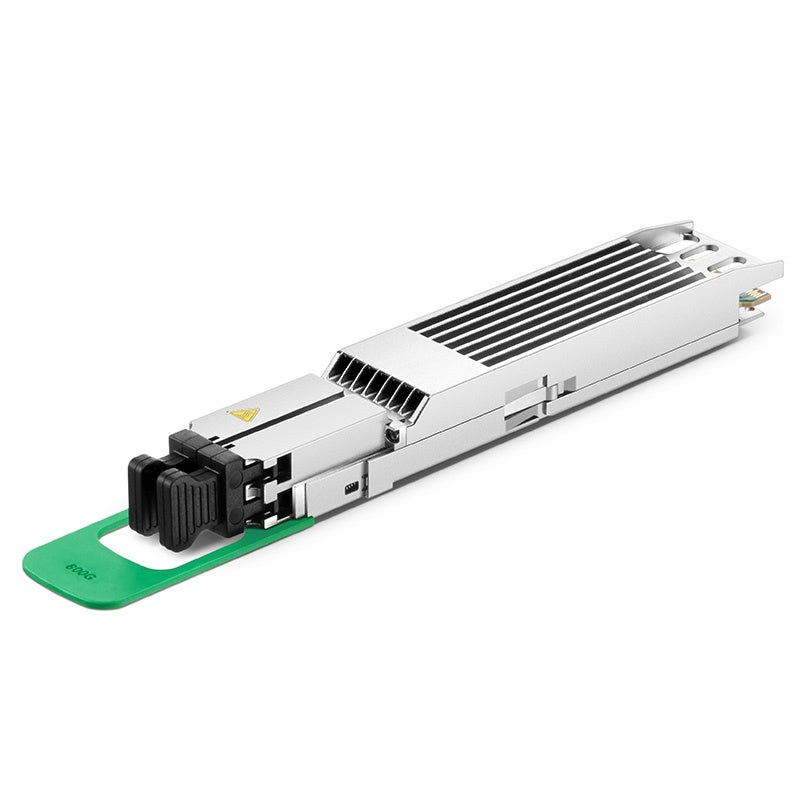 OSFP 800G FR8 Finned Top PAM4 2 x FR4 1310nm 2km DOM Dual Duplex LC/UPC SMF NDR Optical Transceiver, NVIDIA InfiniBand MMS4X50-NM Compatible
