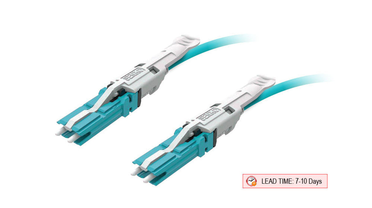 CS-CS, UPC, MM 50/125 Micron OM3 Fiber Patch Cable