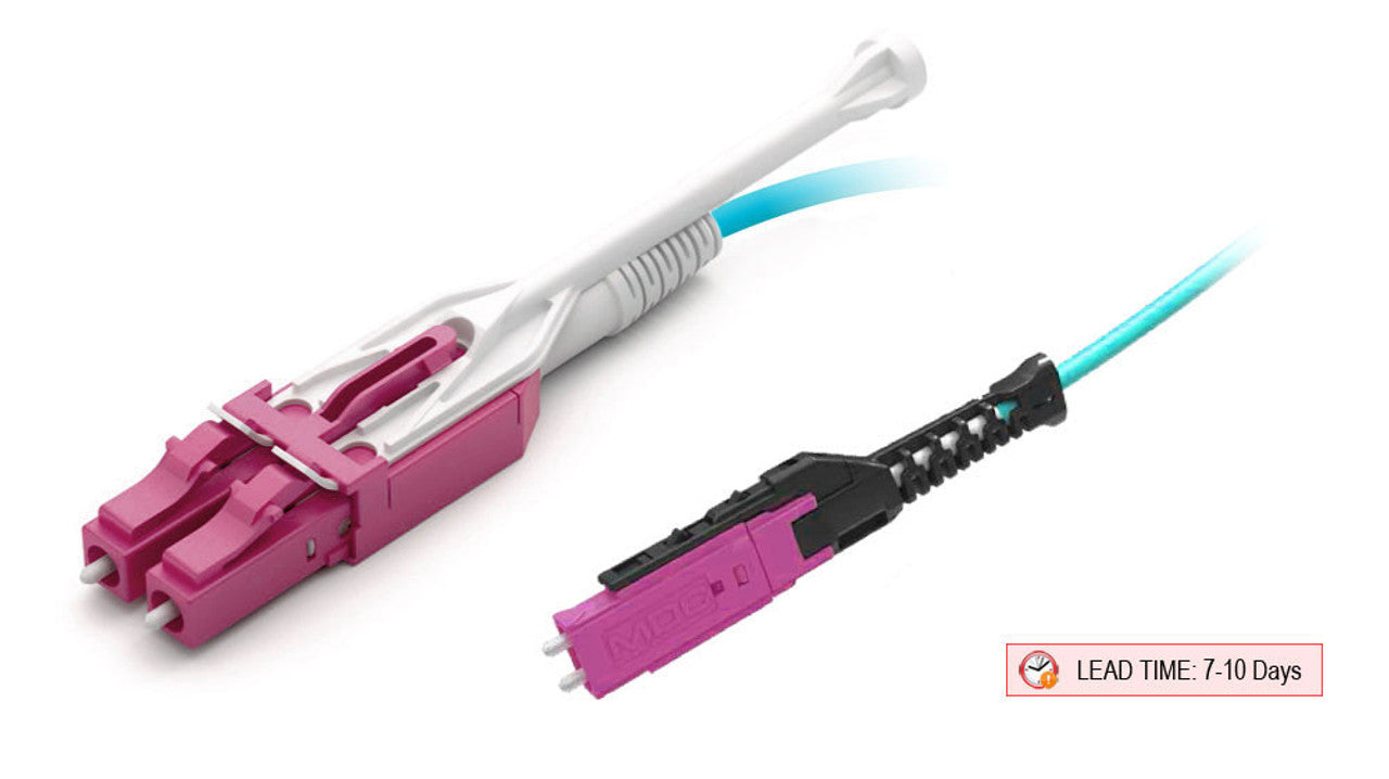 MDC-LC Uniboot, UPC, Multimode 50/125 Micron OM4 Fiber Patch Cable