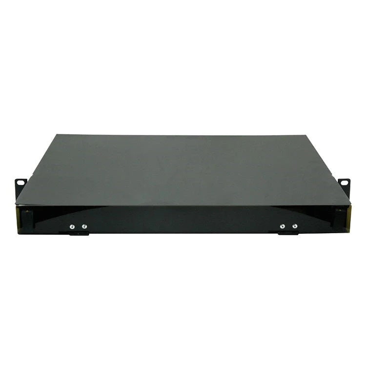 FHD High Density 1U Rack Mount Enclosure Unloaded, Slide-out Drawer, Holds up to 4x FHD Cassettes or Panels