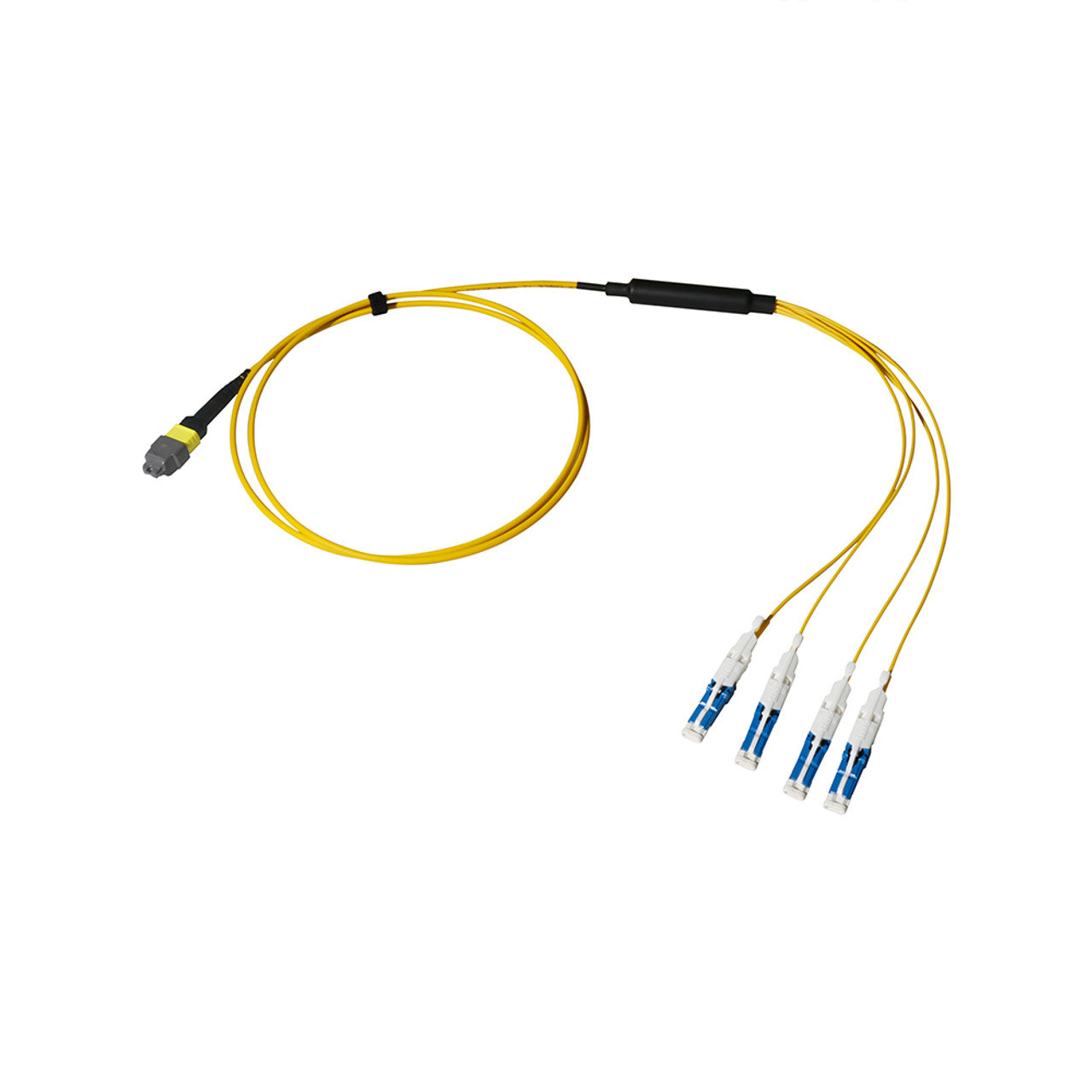 MTP Elite/APC to CS, OS2 Singlemode 9/125 Micron, 8 Fiber,Breakout Cable
