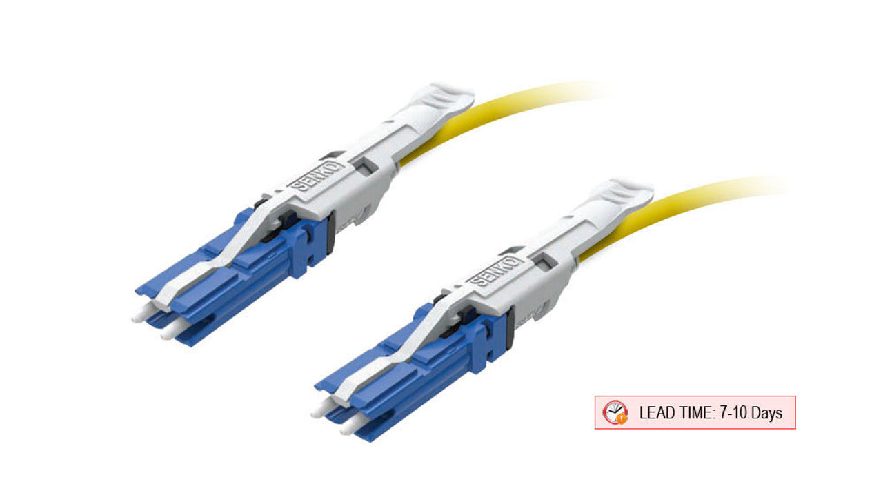 CS-CS, UPC, Singlemode 9/125 Micron OS2 Fiber Patch Cable