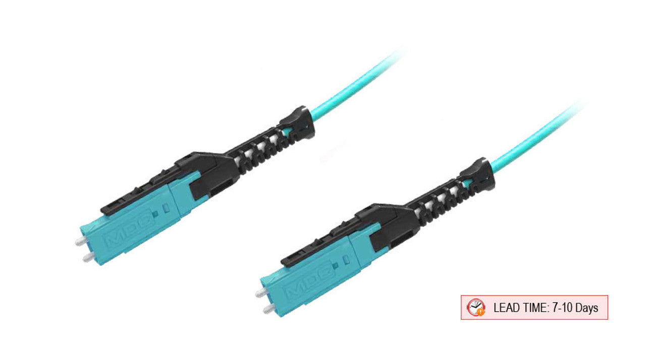 MDC-MDC, UPC, Multimode 50/125 Micron OM3 Fiber Patch Cable